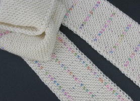 Abracadabra beaded scarf